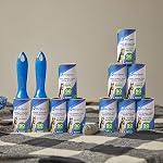 PetLovers Extra Sticky Lint Rollers and Refills - 990 Sheets, Dog and Cat Lint Remover, 9 Packs of Refills - Image 2