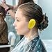 FAVOMOTO 4 Pairs Silicone Ear Covers, Waterproof Hairdressing Hair Dye Earmuffs Salon Hair Styling Tool for DIY Hairdressing Shop and Home Personal Use