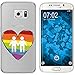 Produktbild PhoneNatic Case kompatibel mit Samsung Galaxy S6 Edge Silikon-Hülle Pride Männer M3