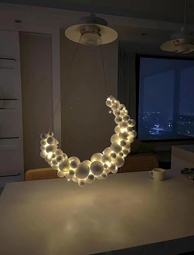 Miniatura 7 de TFARC FOAM Paquete de 16 bolas de espuma de 2 pulgadas, bolas de poliestireno para manualidades, suministros escolares y decoraciones (blanco)