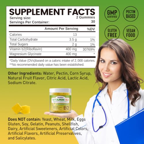 duwhot Vitamin B2 Gummies
