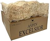 Nest Box Queen 100% Aspen Excelsior for Laying Hen Nesting Boxes, Made in USA and Sustaiably Harested, 20 Nest Box Supply