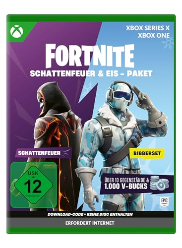 Fortnite Schattenfeuer & Eis -Paket (Download-Code in der Box) - Xbox