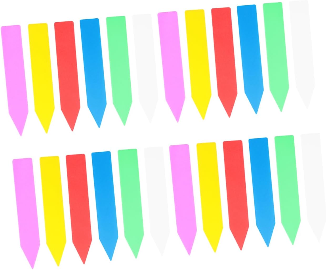 Garden Plant Labels 600pcs Plastic Plant Tags Weatherproof Markers for Flower Pots