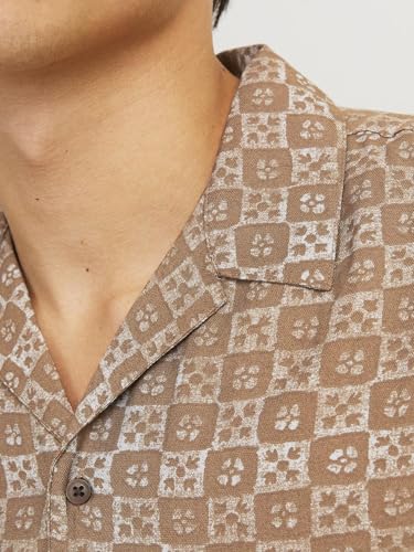 Jprblulincoln Print Resort Shirt S/S Sn – Ansicht 6