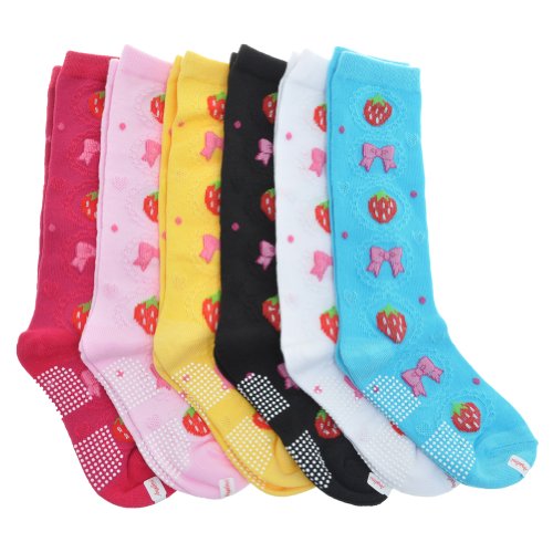 Image of Angelina Novelty Assorted KNEE HIGH Women's Kids Girls Socks