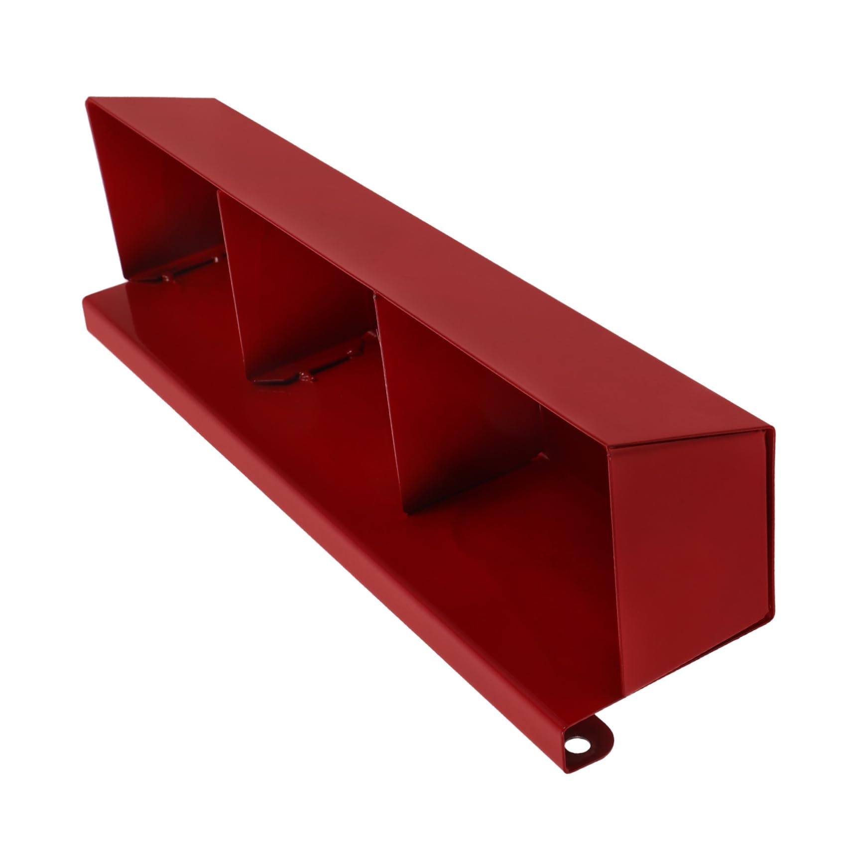 HOMSFOU Organizador Rectangular Tornillería Portátil de Acero Compartimentos para Clasificación Fácil Caja Organizadora para Piezas y Herramientas en Talleres