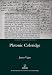 Platonic Coleridge (Studies in Comparative Literature, 15)
