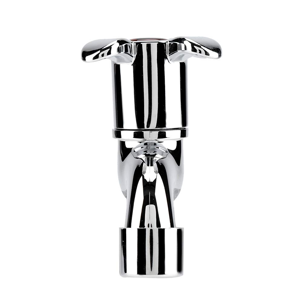 Washing Machine Faucet Sink Wall Mounted Single Handle Bathroom Water Tap Plum Blossom — view 4