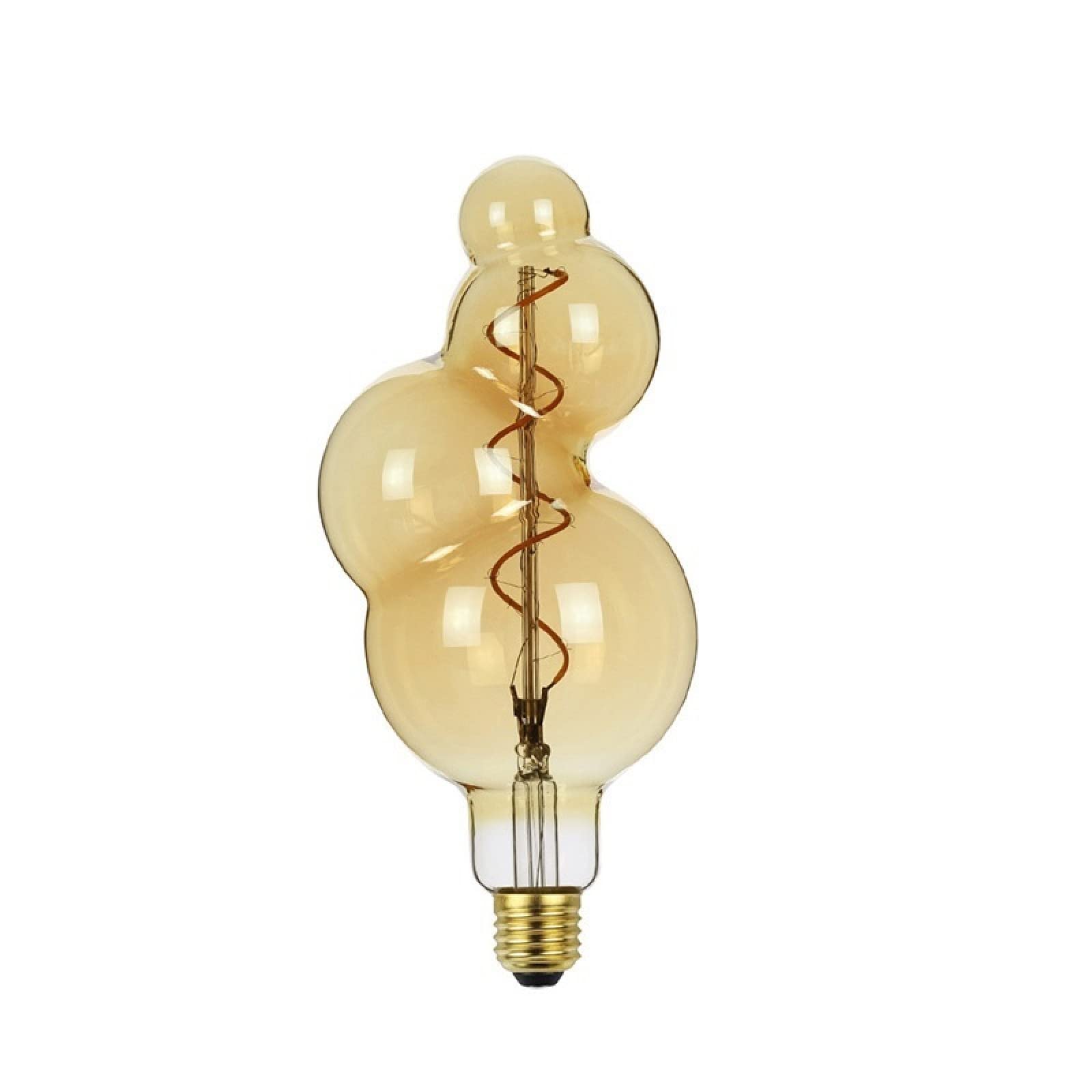LEEVUS Vintage Edison Lampadina 1 Pz Retro Edison Lampadina E27 220 V 4 W Retro Dorato Spirale Filamento Led Lampada A Risparmio Energetico Led Illuminazione 04