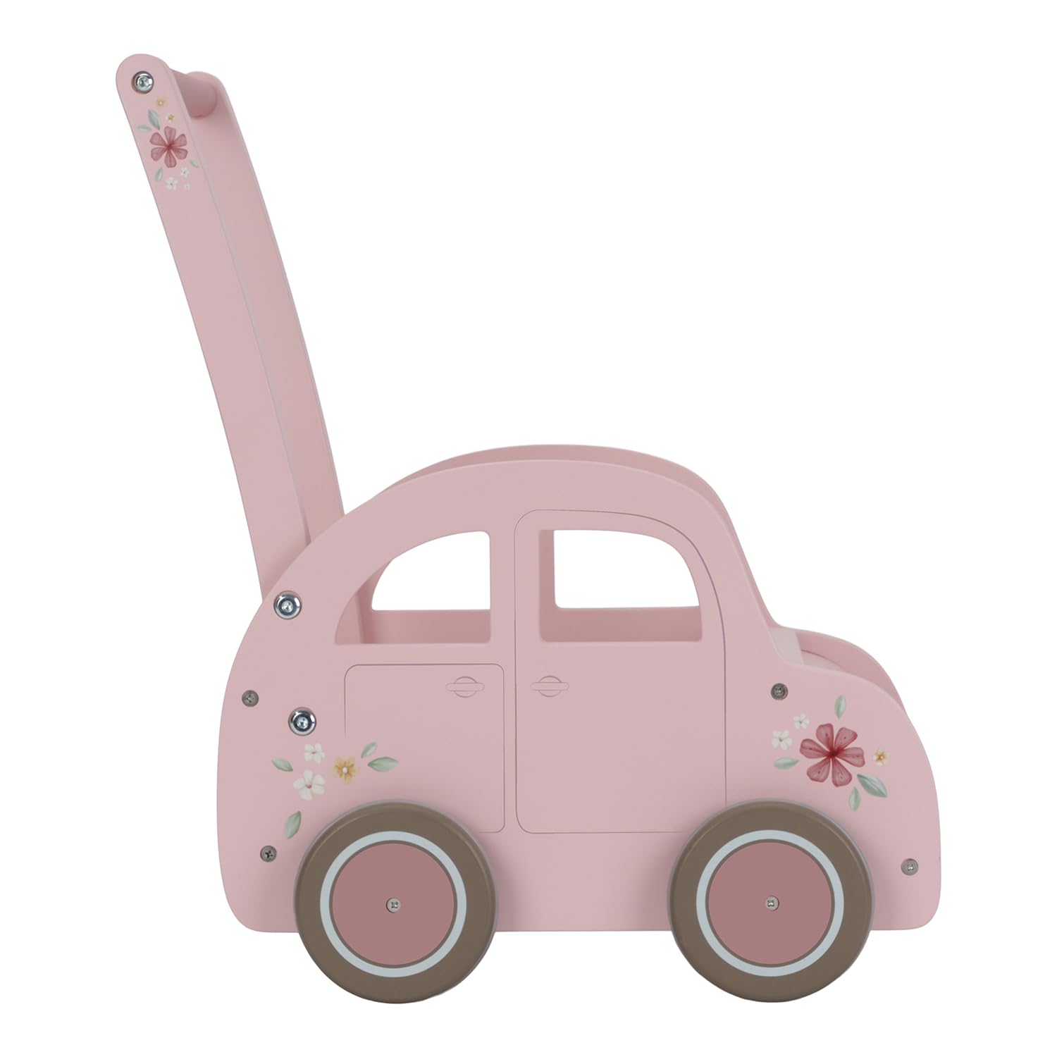 Little Dutch Laufwagen Schiebewagen Auto Holz Baby Kleinkind rosa - Fairy Garden