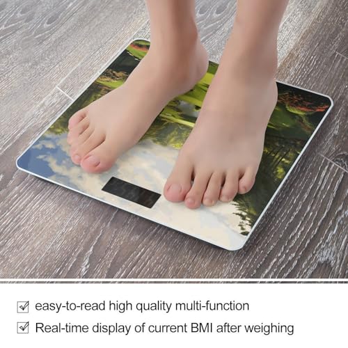 Báscula digital de baño Golf Court con plataforma amplia miniatura 5
