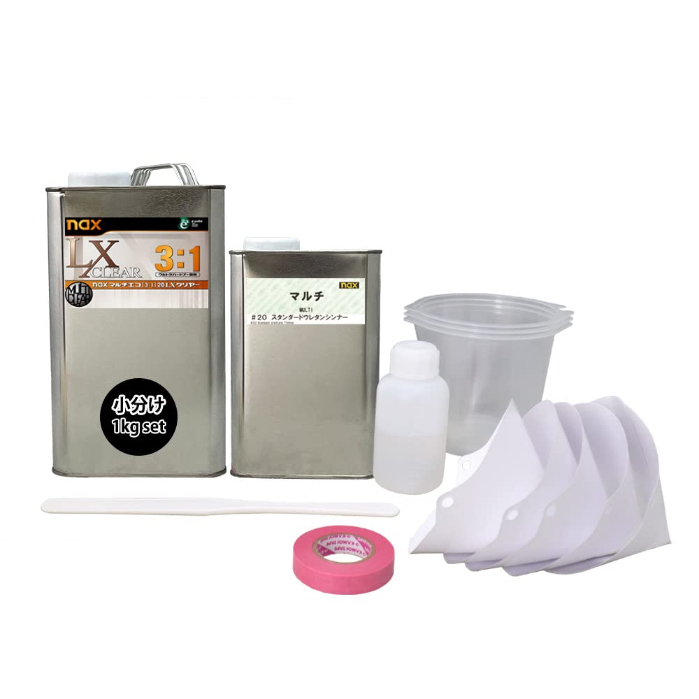 naxマルチエコ 3:1 20 LXクリア 2L Amazon.co.jp: naxマルチエコ(3:1)20LXクリヤー 1kgセット/日本