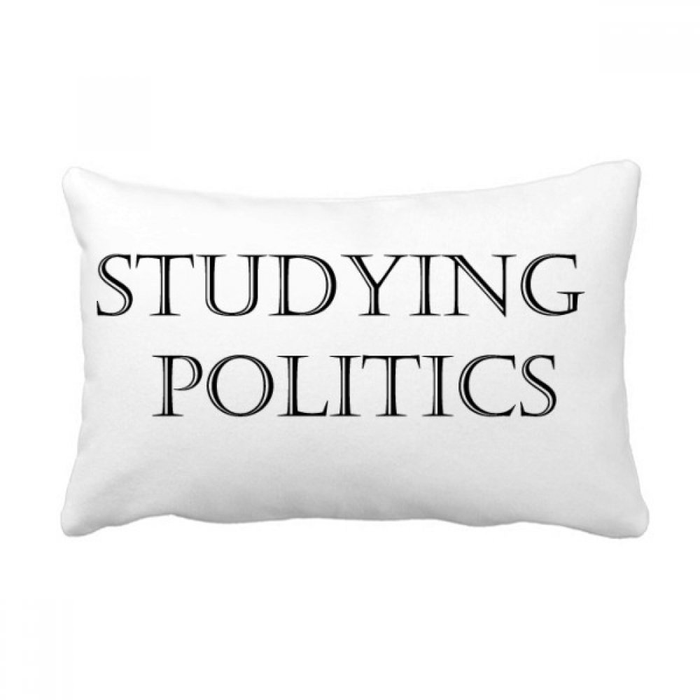 Coussin étudiante en sciences politiques cadeau idéal pour colocation