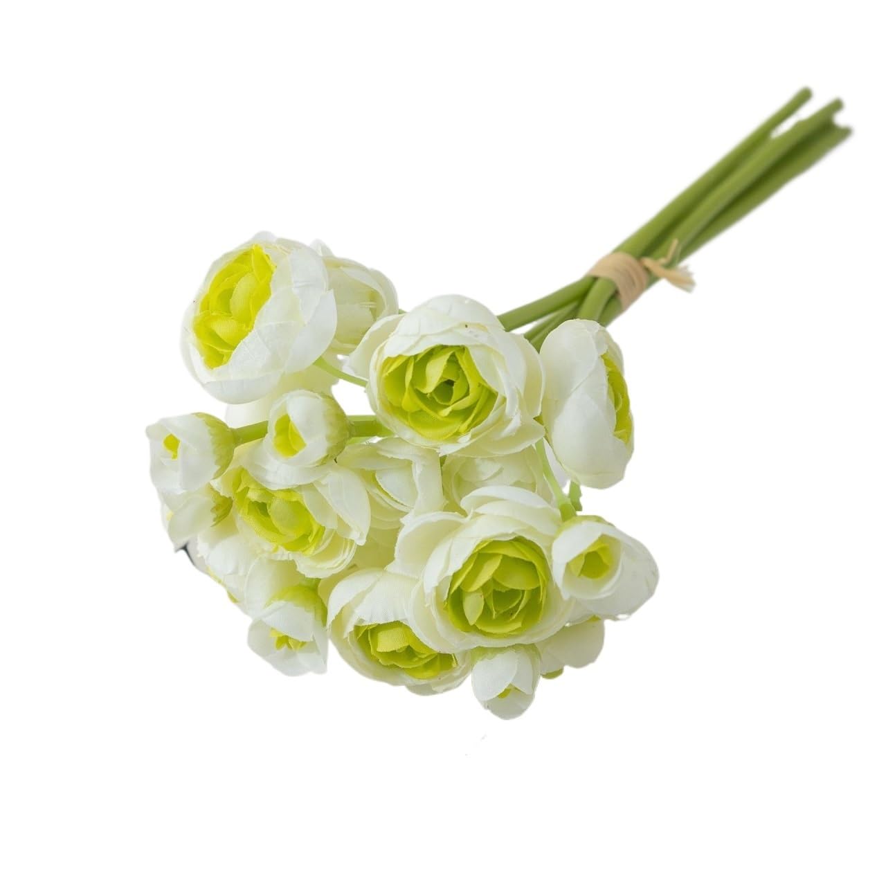 HONKERW fake flowers Artificial Flower Faux Silk Flowers for DIY Bouquet Bulk Fake Wedding Filler Flowers for Centerpieces artificial(Color1)