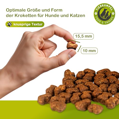 Tierkumpel Food & Snack - 150g Beruhigende Leckerlis für Hund und Katze - Natürliche Beruhigung mit Lavendel und Kamille bei Stress, Angst und Nervosität - Hunde Leckerlie probiotisch zur Entspannung