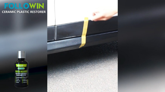 FOLLOWIN Kit Rivestimento Ceramico Per Plastiche Auto - Restauratore Plastica Nero Durevole Oltre 200 Lavaggi - Foto 10