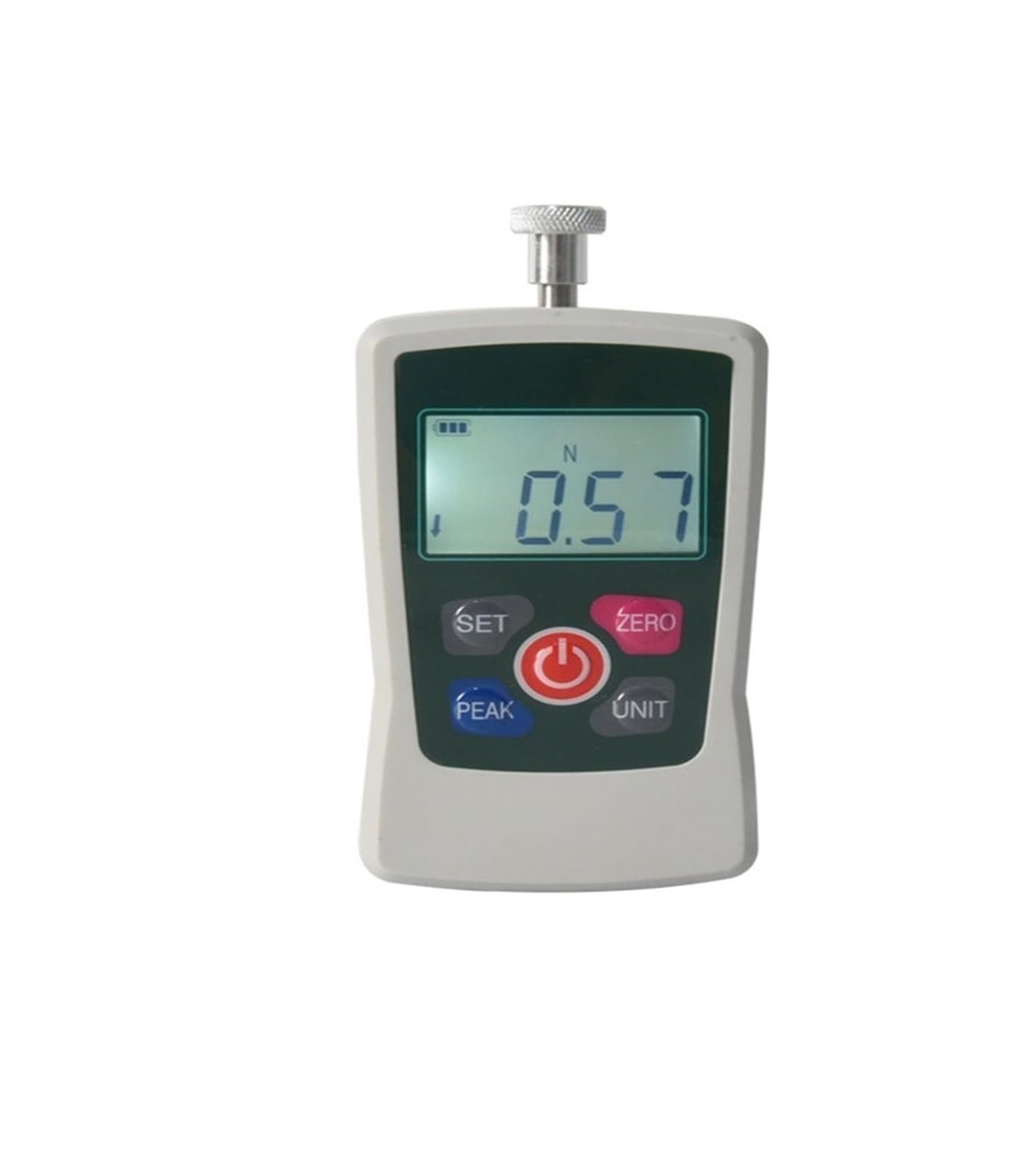 Dinamómetro, medidor de Fuerza Digital, AMF-2 0,2 kg en Lugar de 2 N, Pantalla LCD analógica, empuñadura Manual.