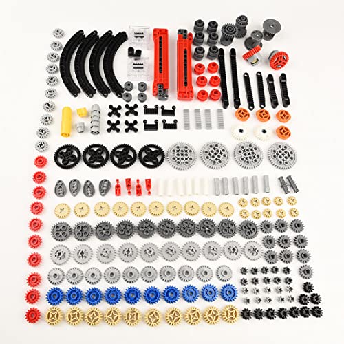 TRCS Technik Differential Getriebe Teile Ersatzteile Set 244 Teile Steine Klemmbausteine Kompatibel mit Lego Technic – Bild 6