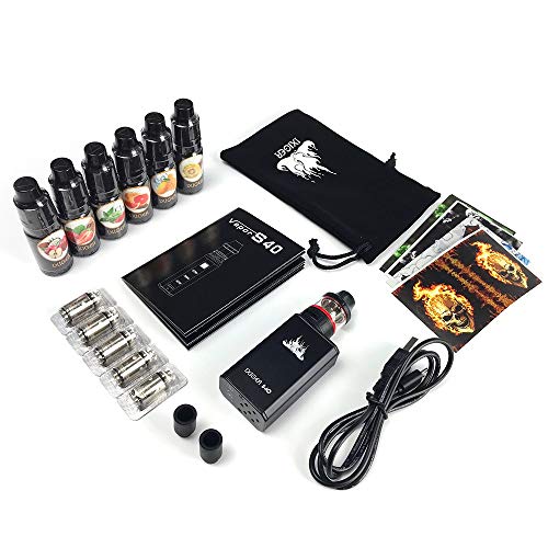 IXIGER S60 E Zigarette Starterset 40w Mod kit 1500mAh Akku,Top Refill 0.3ohm/2.0ml Verdampfer Tank,5*Ersatz Coil,6* E… – Bild 8