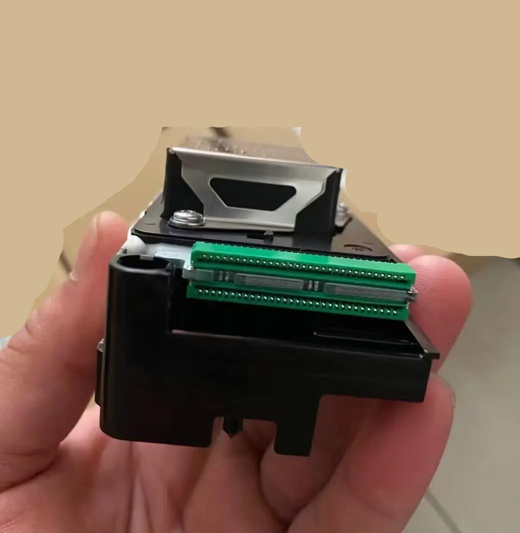 Testina di stampa con connettore verde compatibile con pezzi di ricambio per stampante ValueJet 1604 1614 1204 1304 e 8 ammortizzatori per DX5