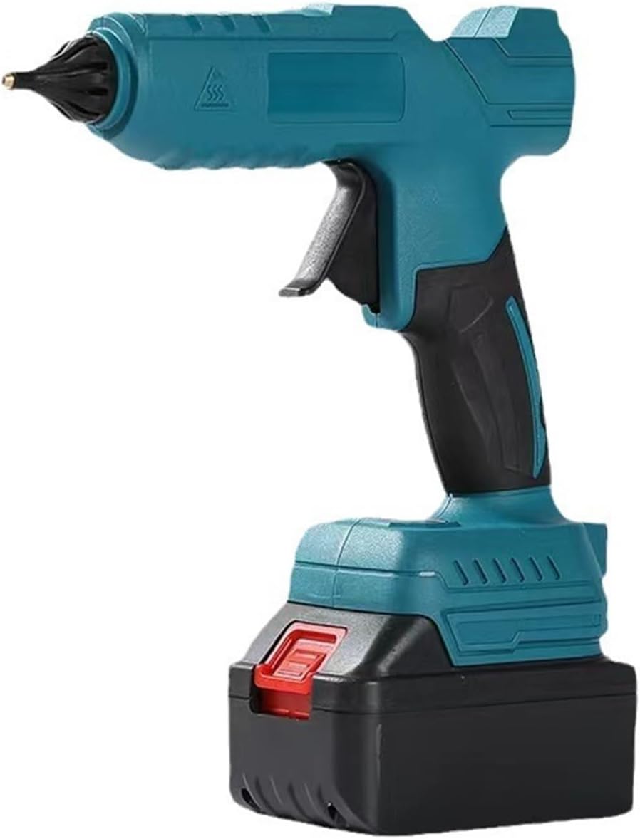 Hot Melt Glue Gun, Hot Melt Glue Gun Household Handmade DIY Wireless Rechargeable High Power Gun(No Battery)