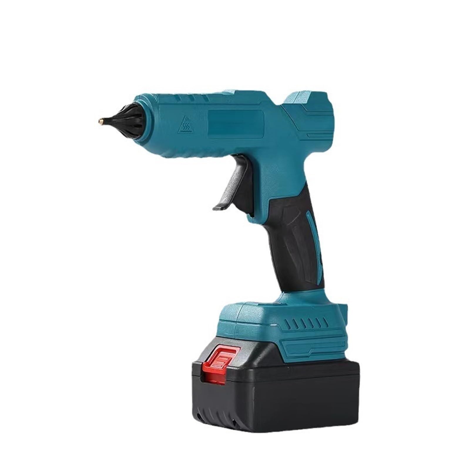 Pistola de pegamento caliente Pistola De Pegamento Fusión Caliente Diy Hecho A Mano Inalámbrico Gun Alta Potencia Recargable (sin Batería) para reparaciones del hogar
