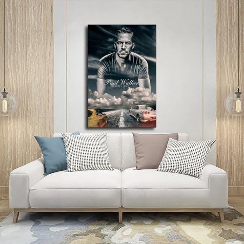 Poster Paul Walker cadeau original anniversaire passionne auto - 5