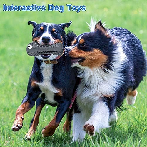 HETOO Dog Chew Toys, Indestructible Tough Durable Dog Toothbrush Toys For Aggressive Chewers Dogs Dental Care Teeth Cleaning