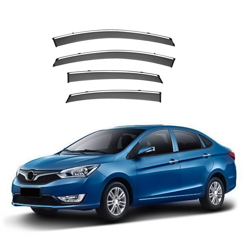 Déflecteurs de vent pour HAIMA M3 2013-2018 : lot de 4 pièces pare-soleil et pluie