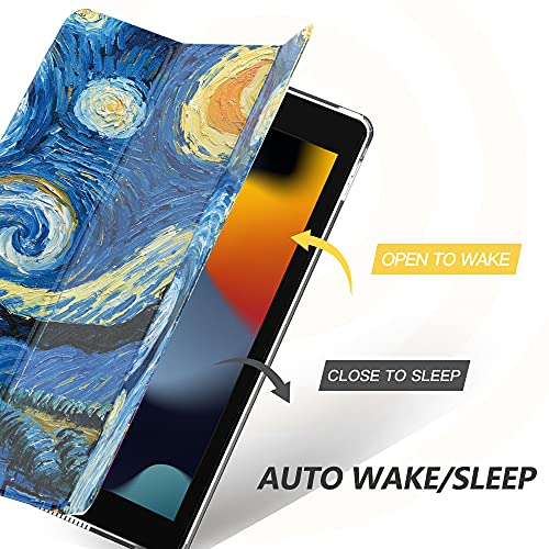 Image of Moko Smart Case for iPad 9th / 8th / 7th Gen Case 10.2 Inch, Starry Night