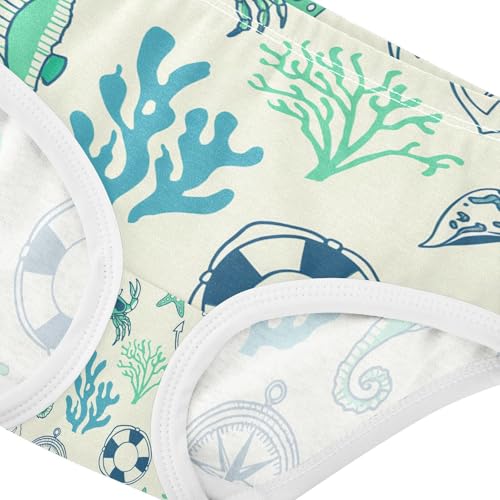 Marine Anchors Toddler Girls's Underwear 2T 202c13874