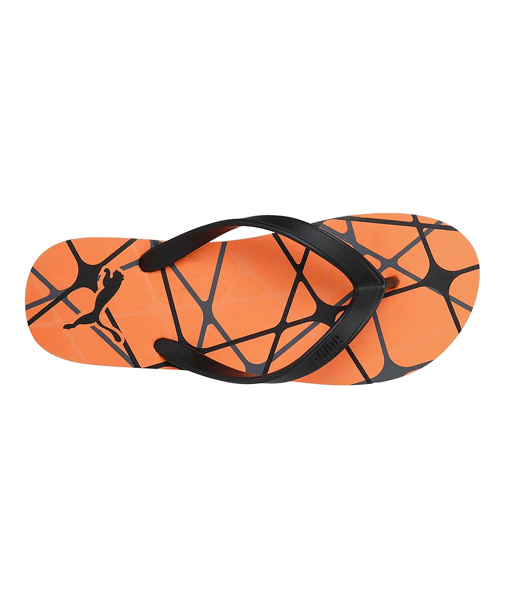 Puma Unisex Adult Ladder Vibrant Orange-Black-Dark Shadow Slipper-9 Kids UK (38482802) (B09CYN6ZHN) Amazon Price History, Amazon Price Tracker
