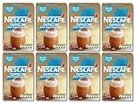 NESCAFÉ Cappuccino Decaffeinated Unsweetened Coffee Sachets x7 (Pack of 8, Total 56 Decaf Sachets)