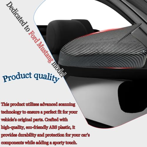 Cubiertas de espejo MUXEE para lucir tu Ford Mustang 2010-2014 en carretera 6