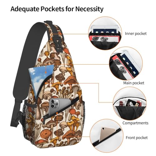 Bolso tipo bandolera para ciclismo y senderismo negro miniatura 3
