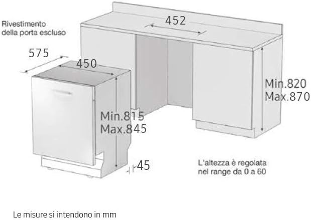 Samsung DW50R4050BB lavastoviglie Libera installazione 6 coperti A++ Samsung DW50R4050BB lavastoviglie Libera installazione 6 coperti A++