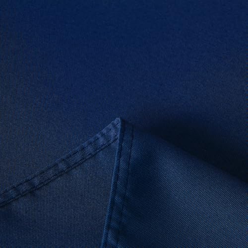 Image of sancua Rectangle Tablecloth - 60 x 102 Inch - Stain and Wrinkle Resistant Washable Polyester Table Cloth, Decorative Fabric Table Cover for Dining Table, Buffet Parties and Camping, Navy