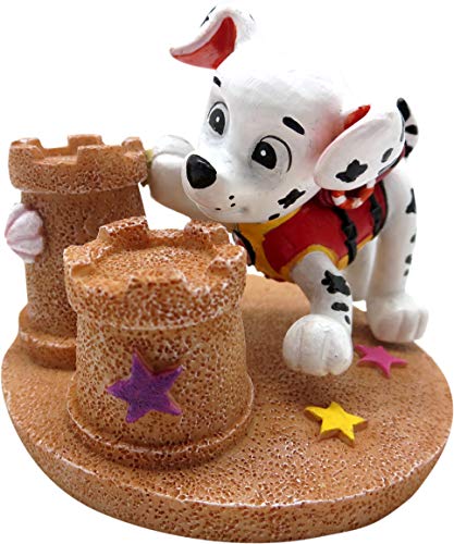 Image of Penn-Plax Officially Licensed Paw Patrol Aquarium Ornament - Marshall - Mini Size
