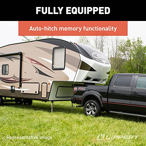 Image of Lippert Ground Control 3.0 4-Point Automatic 5th Wheel RV Leveling System with 15,500-lb. Total Lift Capacity, Wireless Remote, Hall Effect Technology, Auto-Hitch Memory - 358590