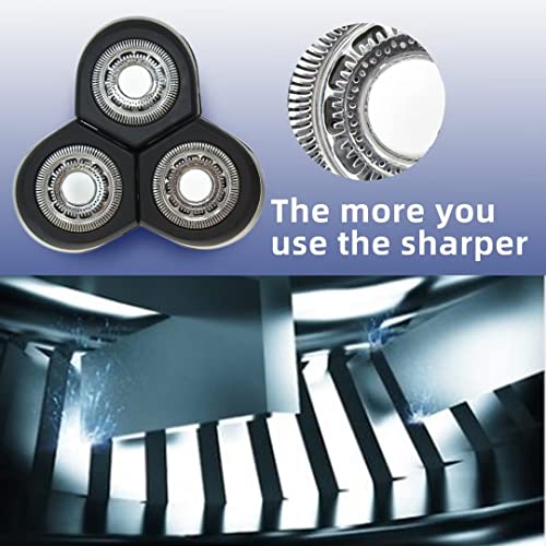 Replacement Head For Philips Norelco Rq10 Arcitec Razor Shaving Unit Triple Track Sensotouch 3D Rq1085 Rq1087 Rq1090 #TOP6