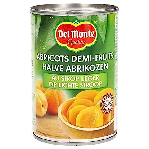 Del Monte Aprikosen Halbe Frucht gezuckert, Abtropfgewicht 240 g