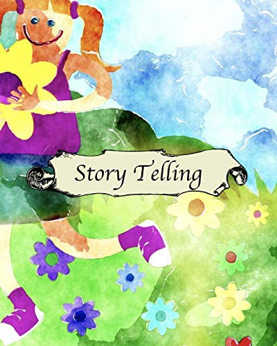 Storytelling – Kids Write and Draw Book: Field of Flowers