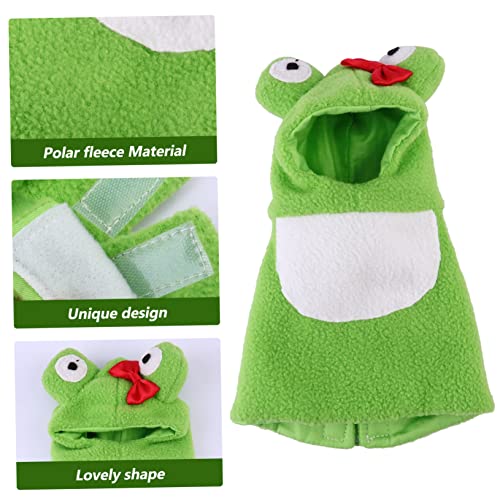 Yardwe 3 Peças De Roupas Para Pássaros Recém-Nascidos Com Alça De Lã Polar Para Pássaros