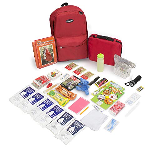 Product Image of the Emergency Zone - Keep-Me-Safe Children's Deluxe 72-Hr Emergency Survival Kit - Red