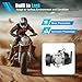 49CC 2 Stroke Gas Powered Engine Motor Kit, Single Cylinder Mini Motor Air Cooled Recoil Pull Start Bicycle Engine w/14 Teeth Sprocket, Motorcycle Engine for Pocket Bike Mini Dirt Bike ATV Scooter