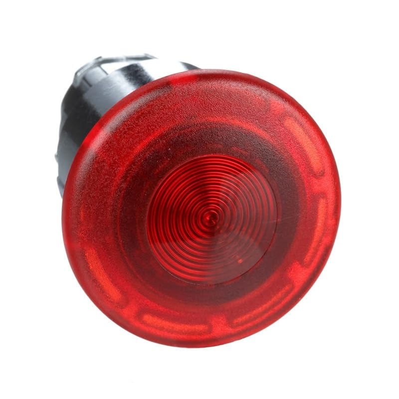 Tête de bouton champignon XB4 ZB4BW643 rouge pour commande industrielle