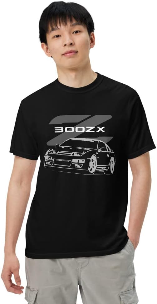 300ZX Fairlady Z JDM Tuner Z32 Custom Japanese Car Club Graphic T-Shirt | JDM Car Enthusiast Gift Black