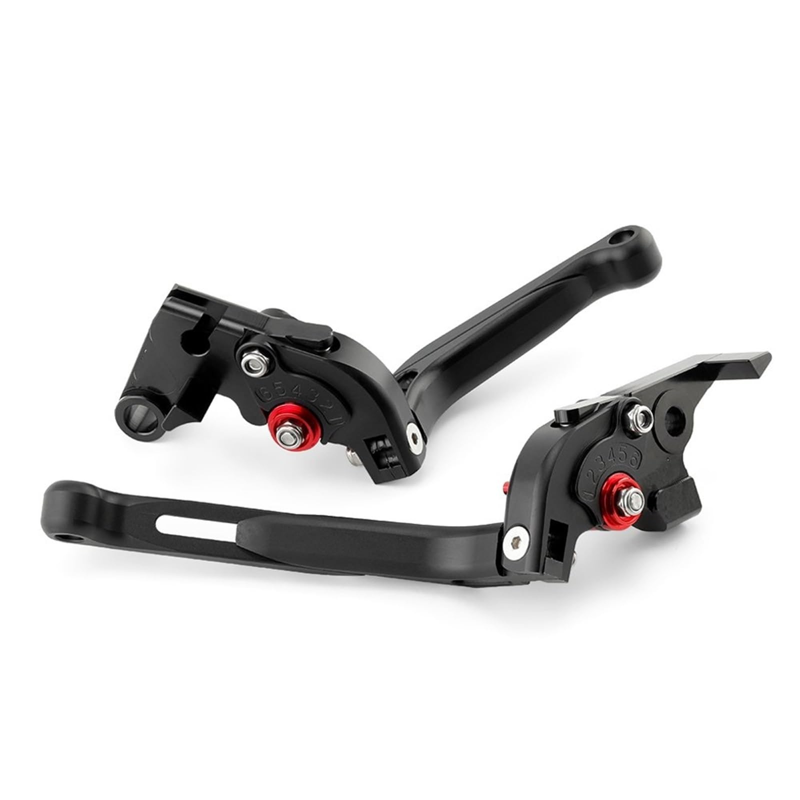 TINGYUS Motorbike Brake Lever for CB750 XL750 for Transalp for Hornet 750 Motorcycle Adjustable Control Handle Folding Extending Brake Clutch Levers(Extendable Lever)