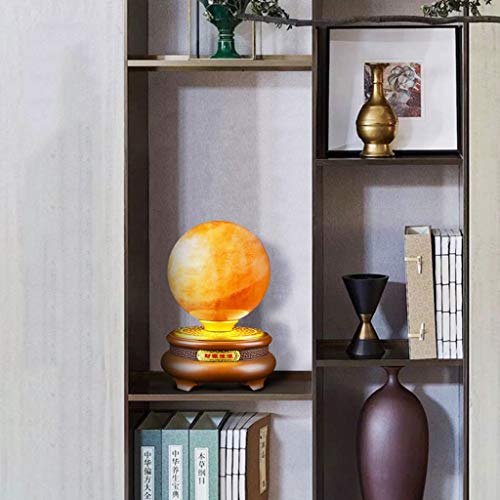 Boule de cristal naturelle décoration maison Feng Shui base rotative - 2